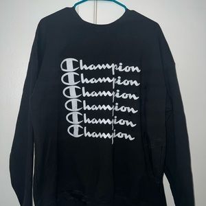 Champion Long Sleeve Sweatshirt (XL)